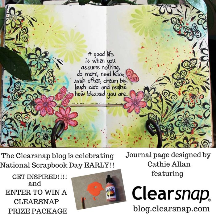 The Clearsnap blog is celebrating National Scrapbook Day EARLY! For the next two weeks (4)