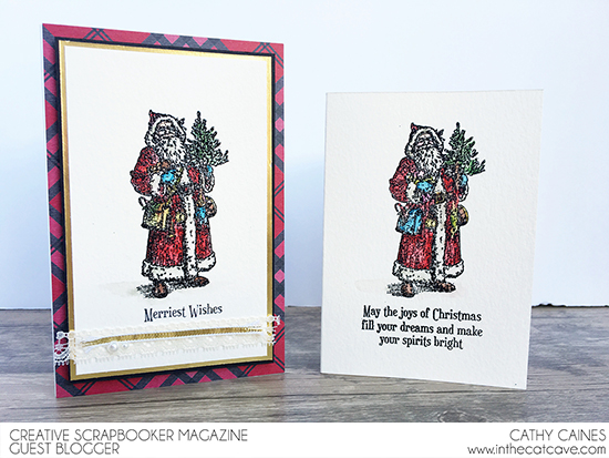 @csmscrapbooker @cathycaines @stampinup #Christmas #holiday #card #stamping #stamps 