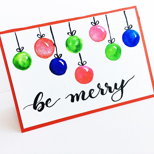@csmscrapbooker @kellycreates @spectrumnoir #sparkle #christmas #holiday #card #glitter #christmasballs #lettering #handlettering #handmade #tombow @tombowusa