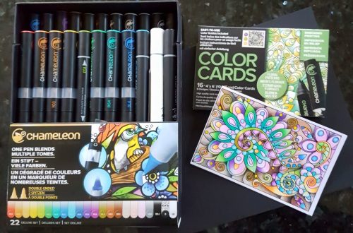 @csmscrapbooker @bhung613 #colouring #coloring #adultcoloring #chameleonpens #chameleon #card
