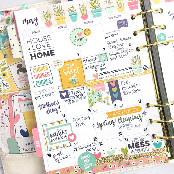@sunny.leah @csmscrapbooker @simplestories #leahoneil #creativescrapbookermagazine #simplestories #planners #creatingplanners #scrapbookingplanners #carpediemplanner #domesticblisscollection #comesticblissbitsandpieces #domesticblisssnappack #homestickertablet #homesweethomewashitape #bleassthismesswashitape #planneressentialclearnumberstickers #washitape #clearstickers
