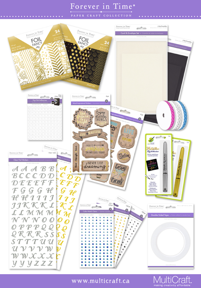 @csmscrapbooker MultiCraft prize package for paper crafters or scrapbookers. Including stickers, paper, pens, adhesives, gems, ribbon