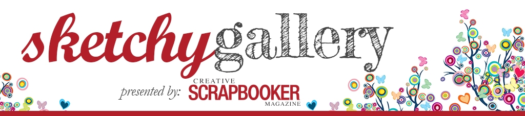 Creative Scrapbooker Magazine Sketchy Gallery logo