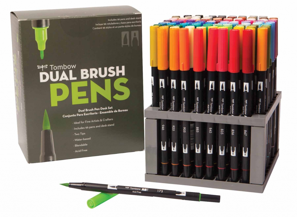 Complete set of Tombow Dual Brush pens