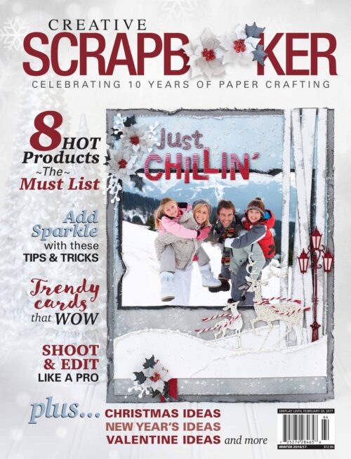 Winter 2016 Creative Scrapbooker Magazine Cover