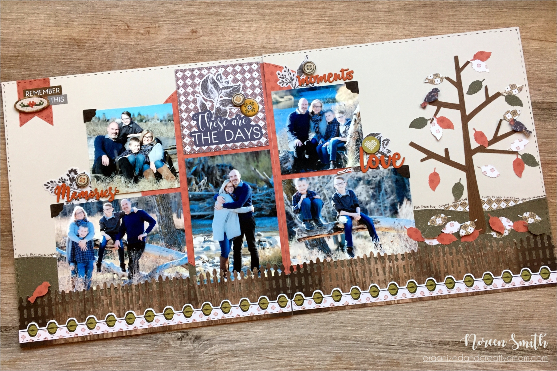 Creative Memories | Countryside Comforts Collection | Scrapbooking | Designed by Noreen Smith | Creative Scrapbooker Magazine