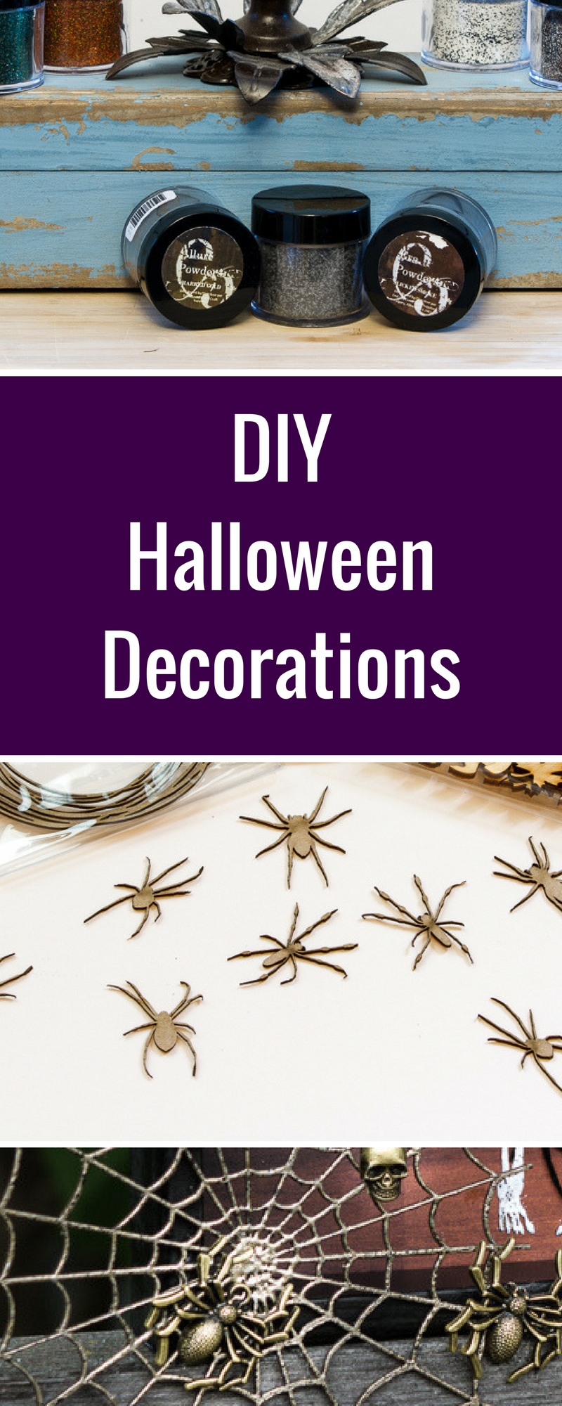 Halloween Home Decor | Scrapbooking Halloween | Featuring Emerald Creek Craft Supplies and Southern Ridge Trading Co. | Designed by Kim Gowdy | Creative Scrapbooker Magazine #Halloween #scrapbooking #homedecor