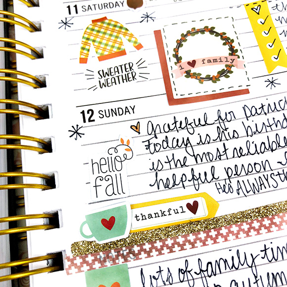 Creative Planners Designed by Leah O'Neil Featuring Simple Stories Vintage Blessings Collection | Creative Scrapbooker Magazine #planners #scrapbooking #simplestories