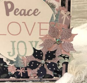 Christmas Card Featuring Creative Memories Sugarplum Collection | Designed by Katelyn Grosart | Creative Scrapbooker Magazine  #scrapbooking #cardmaking #christmas