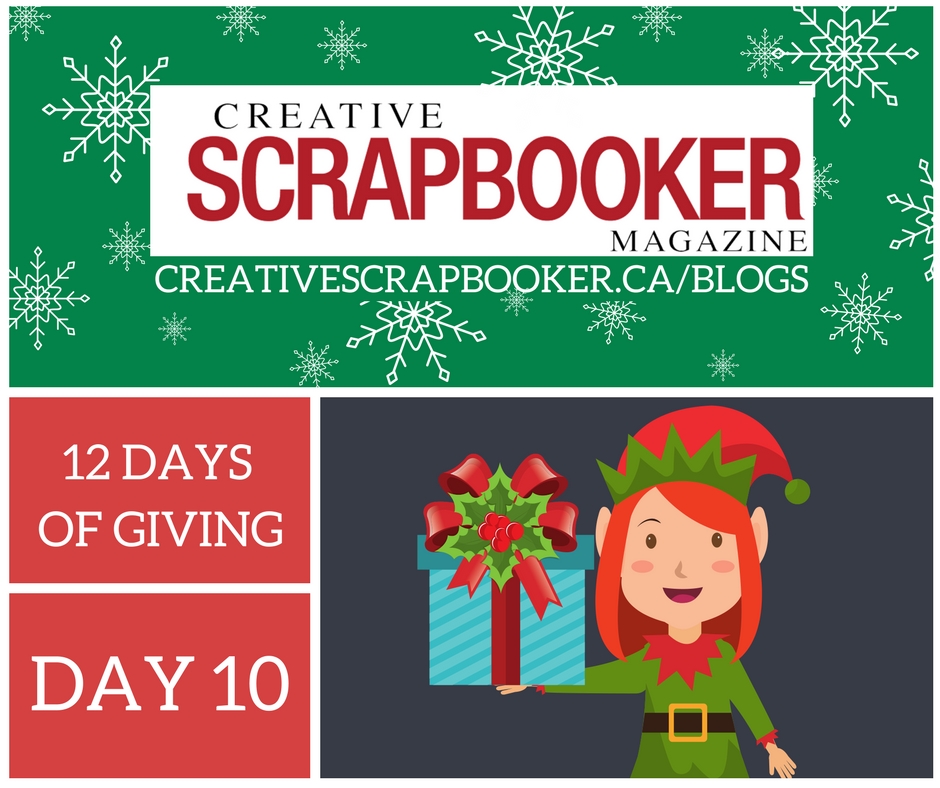 12 Days of Giving | Scrapbooking and Paper Crafting Giveaway | Creative Scrapbooker Magazine | We Love Christmas #giveaway #12days