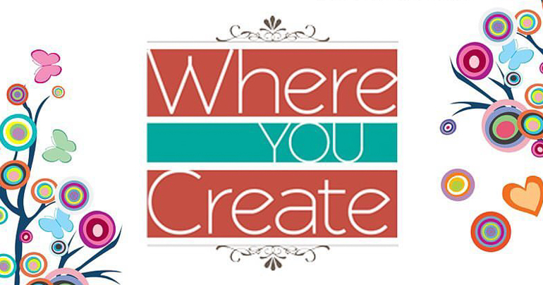 Where You Create / Hello Christine Beaudry / Organized Scrapbooking Space / Creative Space