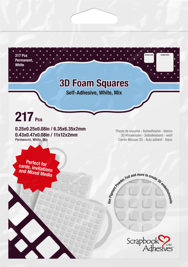 Scrapbook Adhesives by 3: 3D Foam Squares | Creative Scrapbooker Magazine