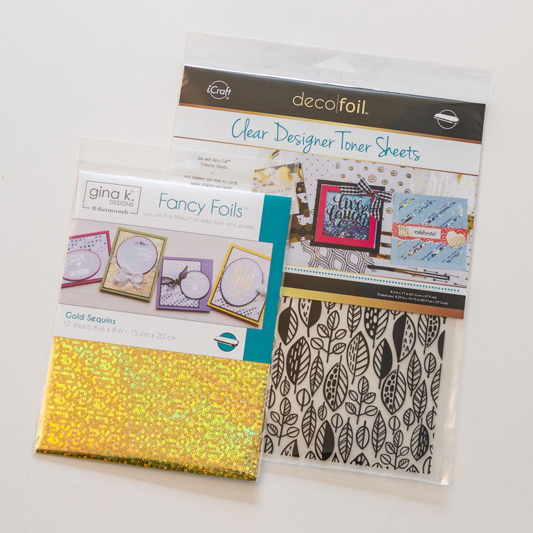 Customize your ribbon with Brother P-touch CUBE / scrapbooking with sketches / Therm-o-web foil fun