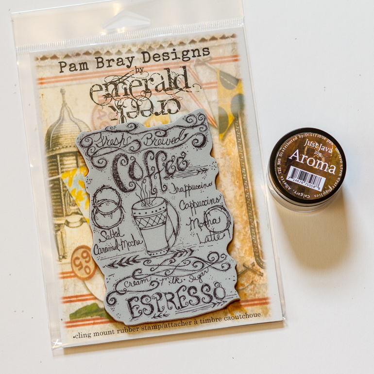 Emerald Creek stamps and embossing powders / scented embossing powders / Pam Bray Designs
