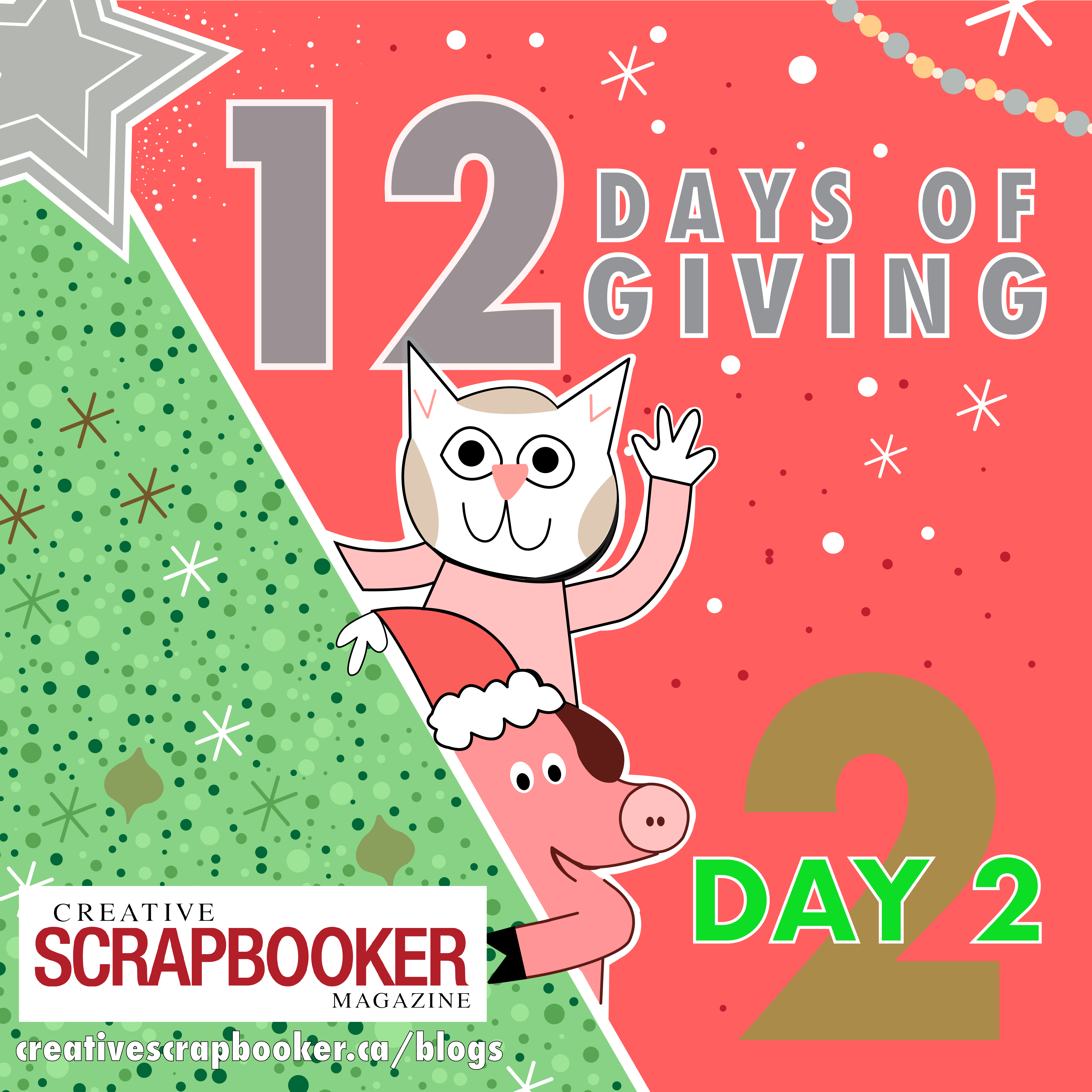 Day 2 12 Days of Giving Creative Scrapbooker Magazine