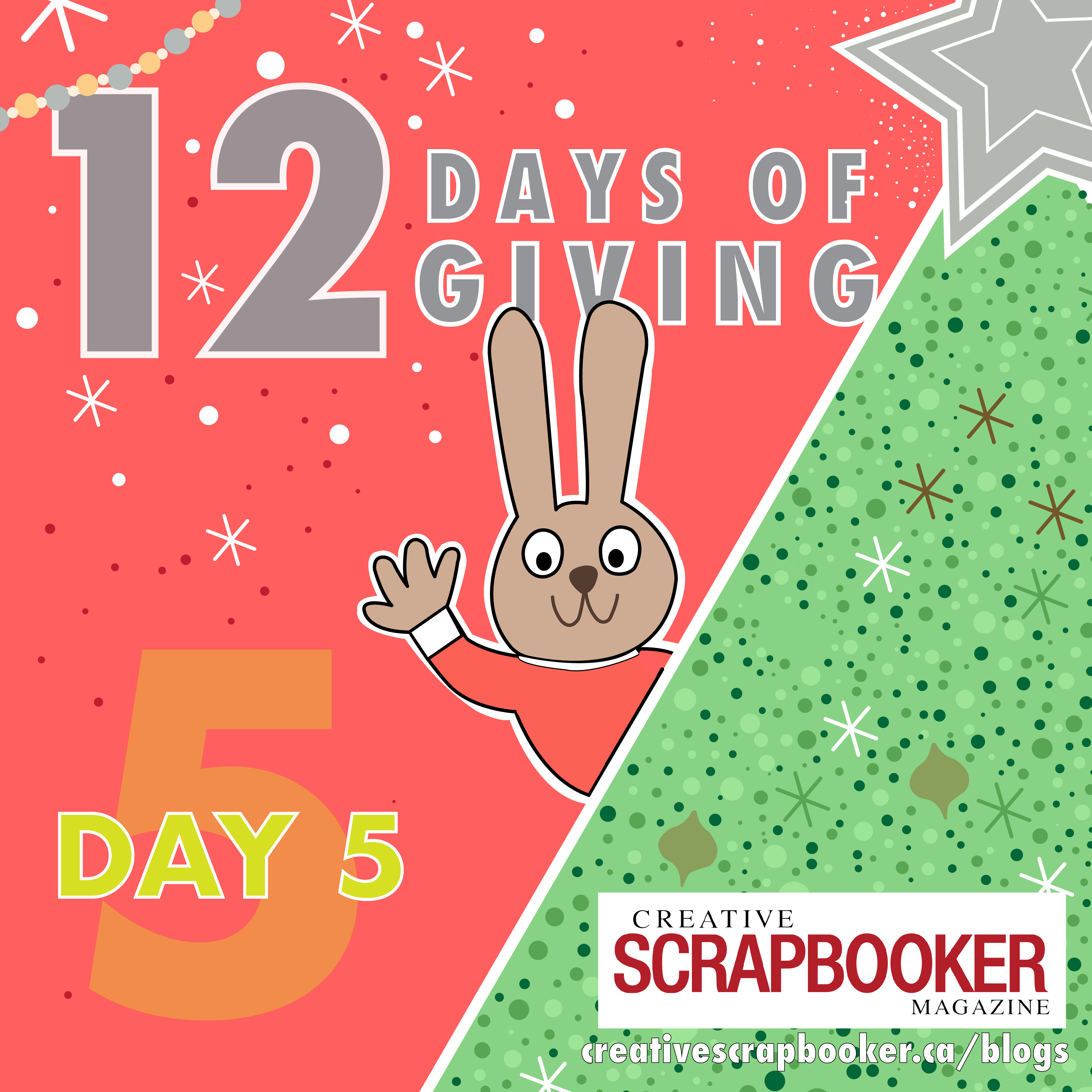Day #5 of 12 Days of Giving with Creative Scrapbooker Magazine