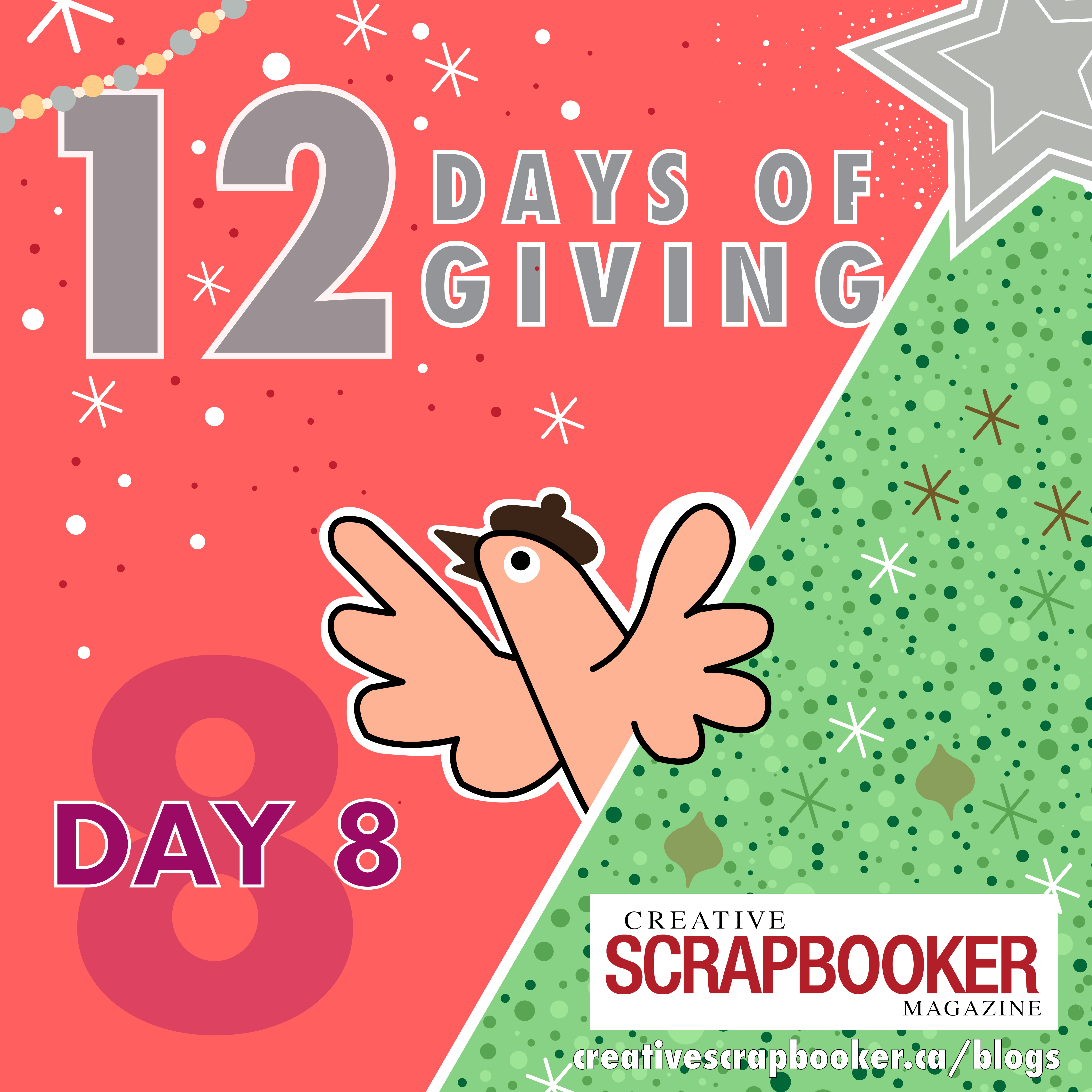 Day 8 of 12 Days of Giving | Creative Scrapbooker Magazine