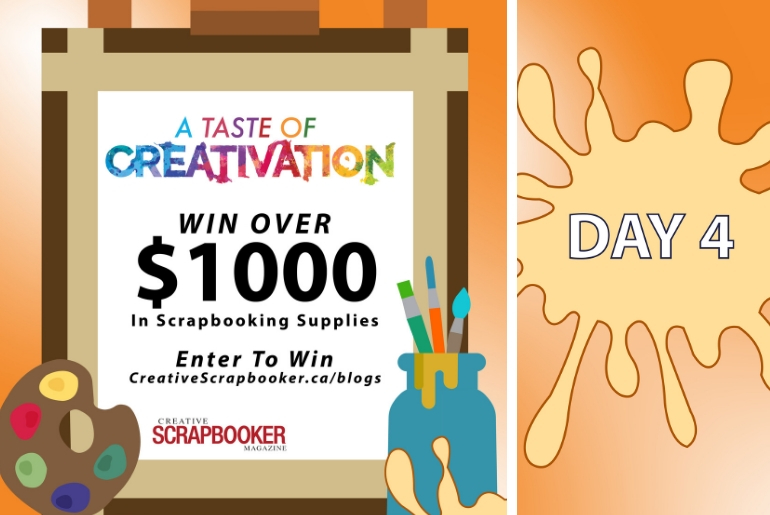 Day 4 Creativation Giveaway with Creative Scrapbooker Magazine