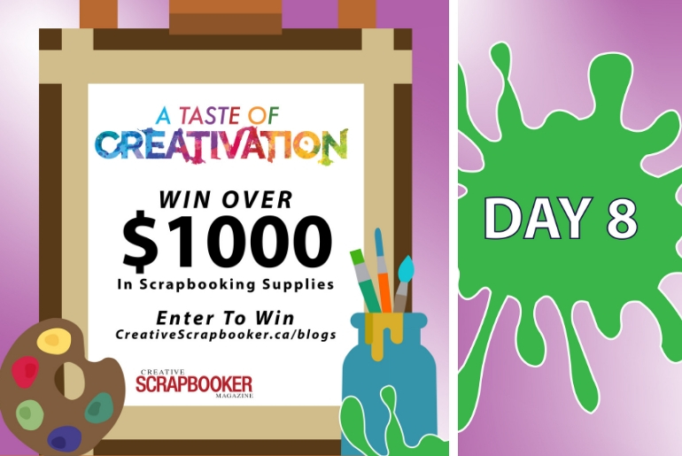 Day 8 Creativation Giveaway with Creative Scrapbooker Magazine
