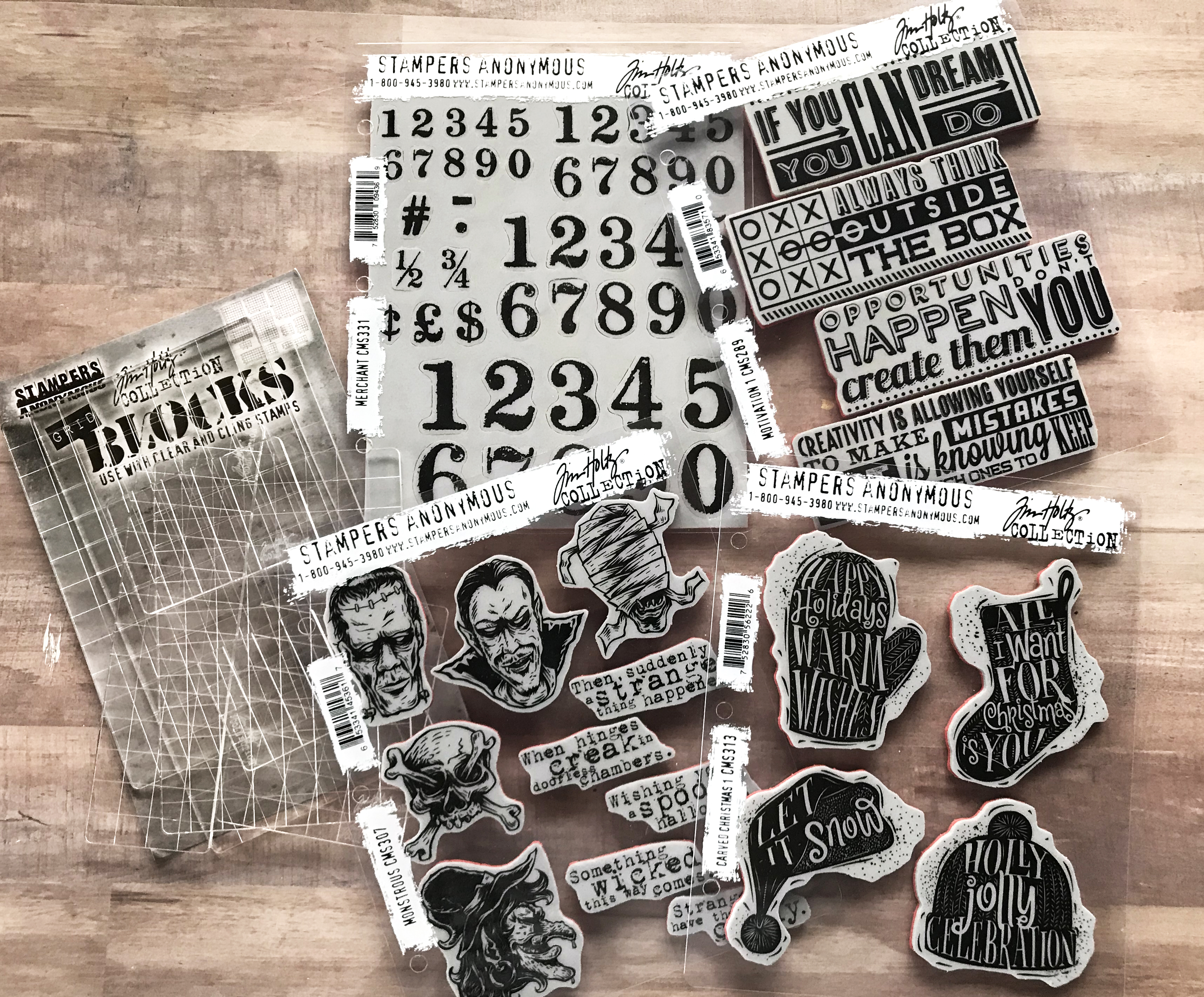 Stampers Anonymous Tim Holtz Stamps Giveaway | Creative Scrapbooker Magazine