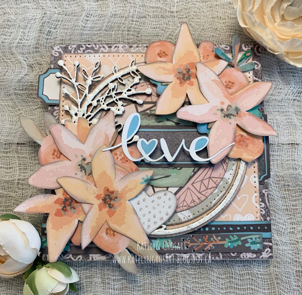 Handmade card featuring Forever & Always collection by Wild Whisper Designs. Card designed by Katelyn Grosart