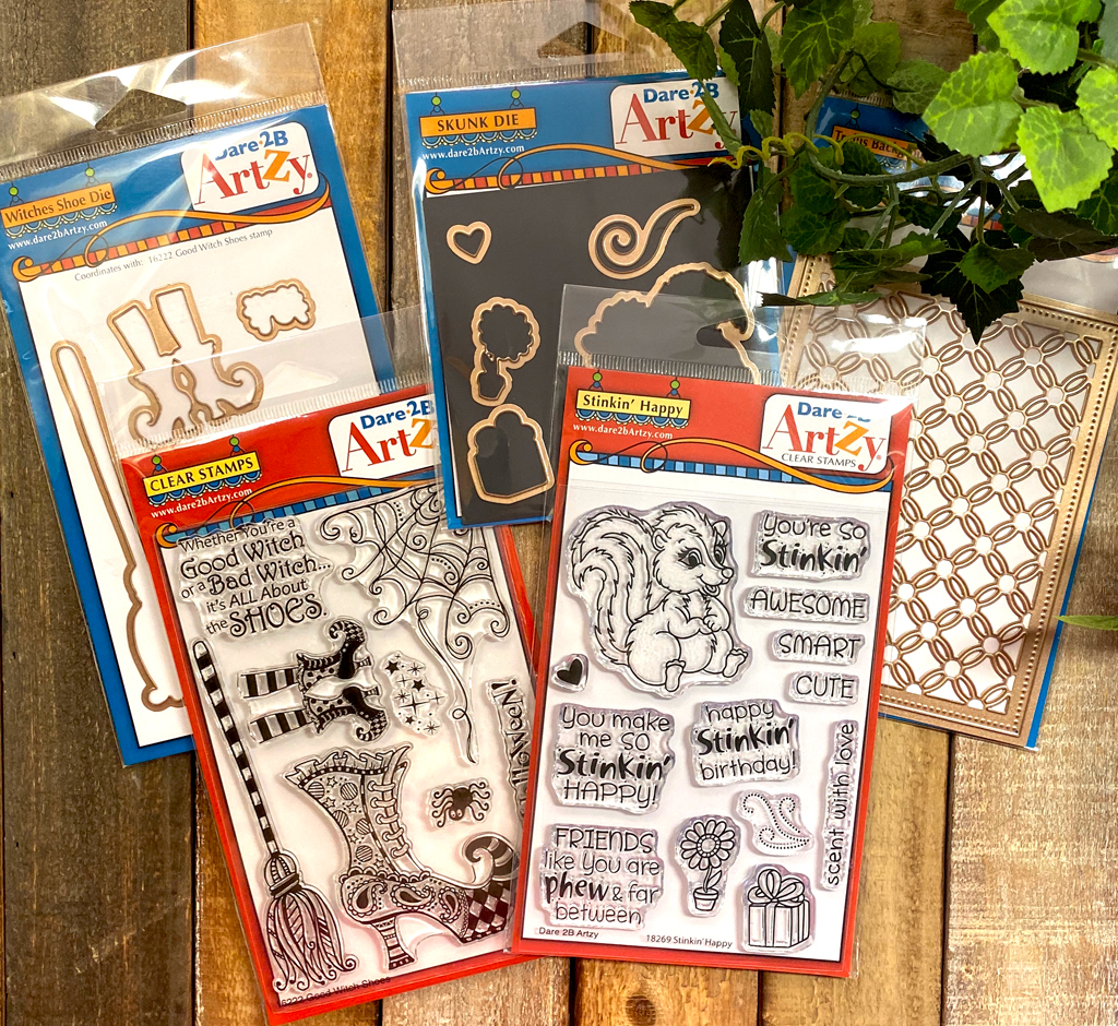 Dare 2B Artzy Stamps and Dies - Prize package for a Creative Scrapbooker Magazine giveaway