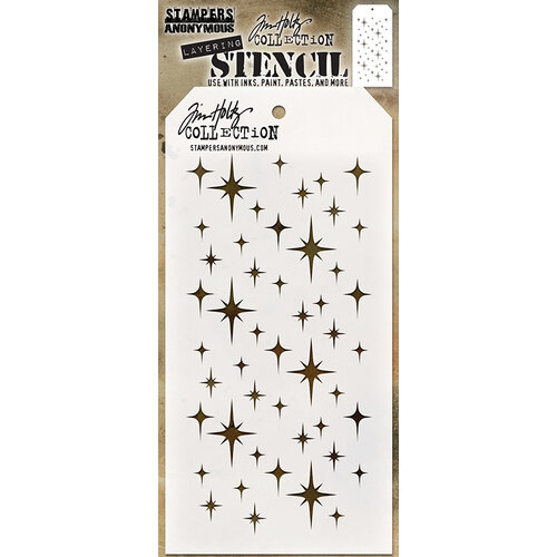 Stampers Anonymous Tim Holtz Sparkle Stencils
