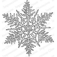 Impression Obsession Crystal Snowflake Stamp