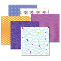 Creative Memories Electric Summer Patterned Paper