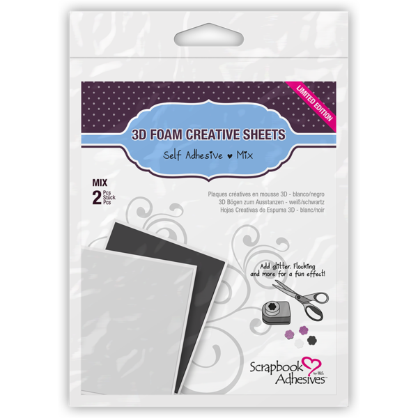 Scrapbook Adhesives by 3L 3D Creative Foam Sheets