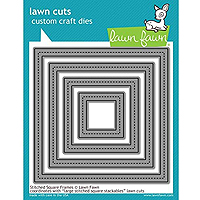 Lawn Fawn Stitched Square Frames