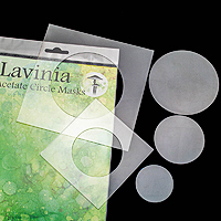 Lavinia Stamps Acetate Circle Masks