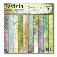 Lavinia Stamps Dream-Scape Papers – Colourburst Collection