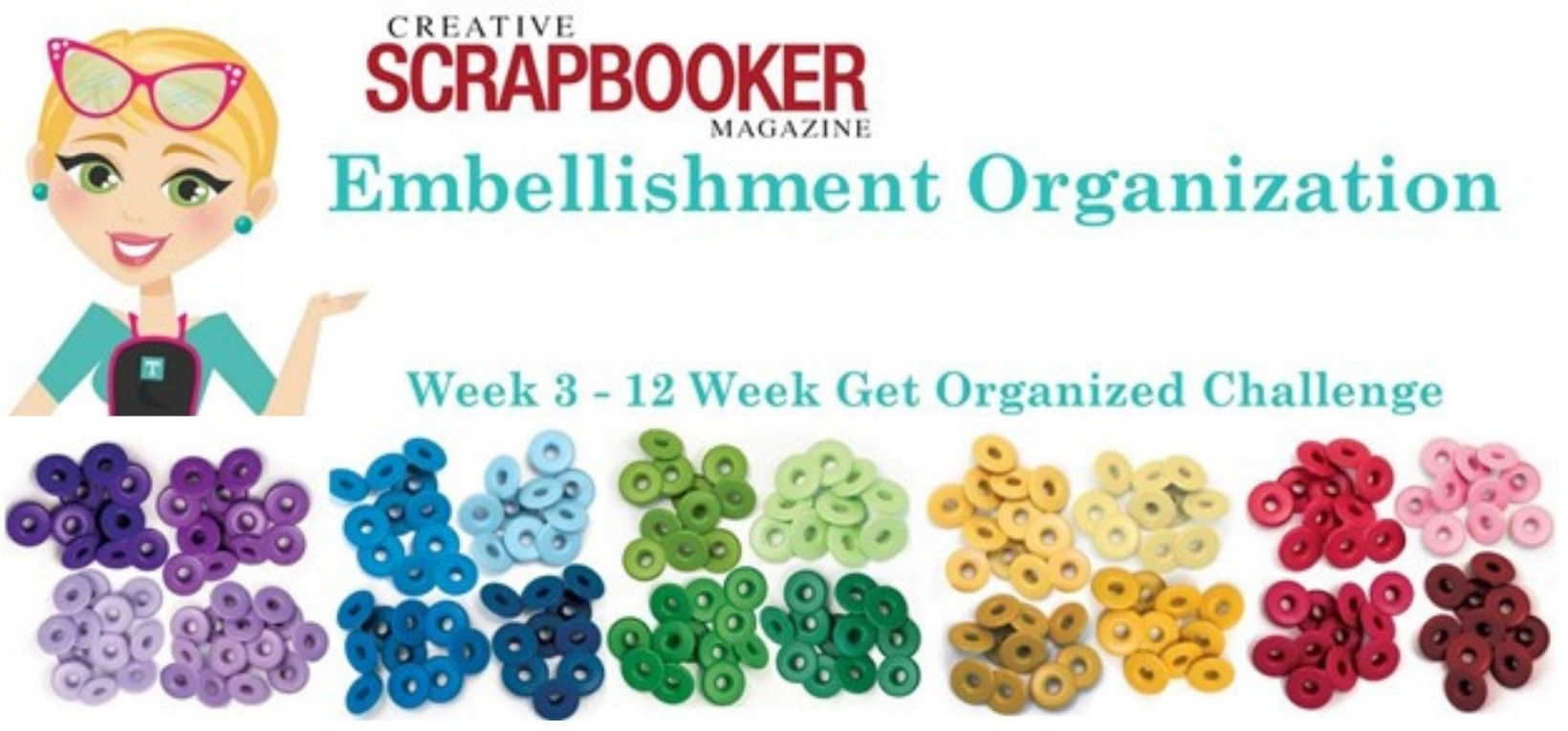 Week #3 - Embellishment Organization