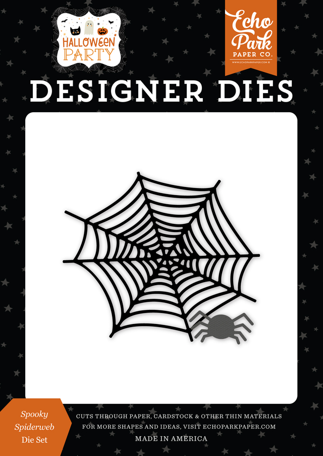 Echo Park Paper Co Halloween Party - Spooky Spiderweb Die Set