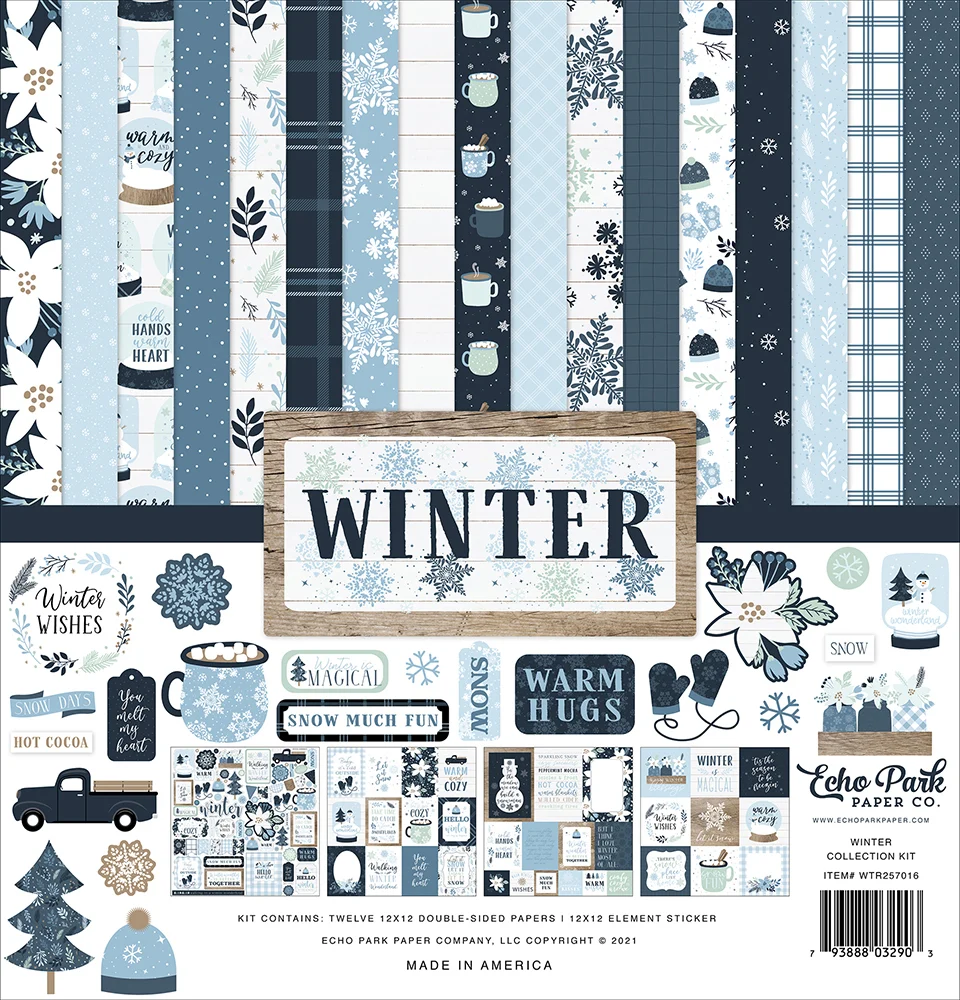 Echo Park Paper - Winter - Creative Scrapbooker Magazine