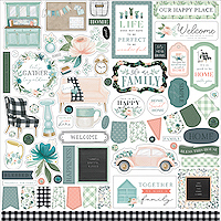Carta Bella Paper Co. Gather At Home Stickers