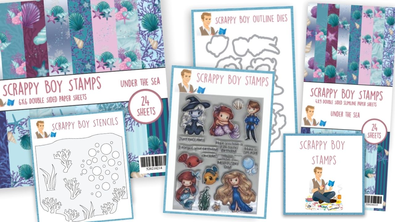Scrappy Boy Stamps - GIVEAWAY - FB