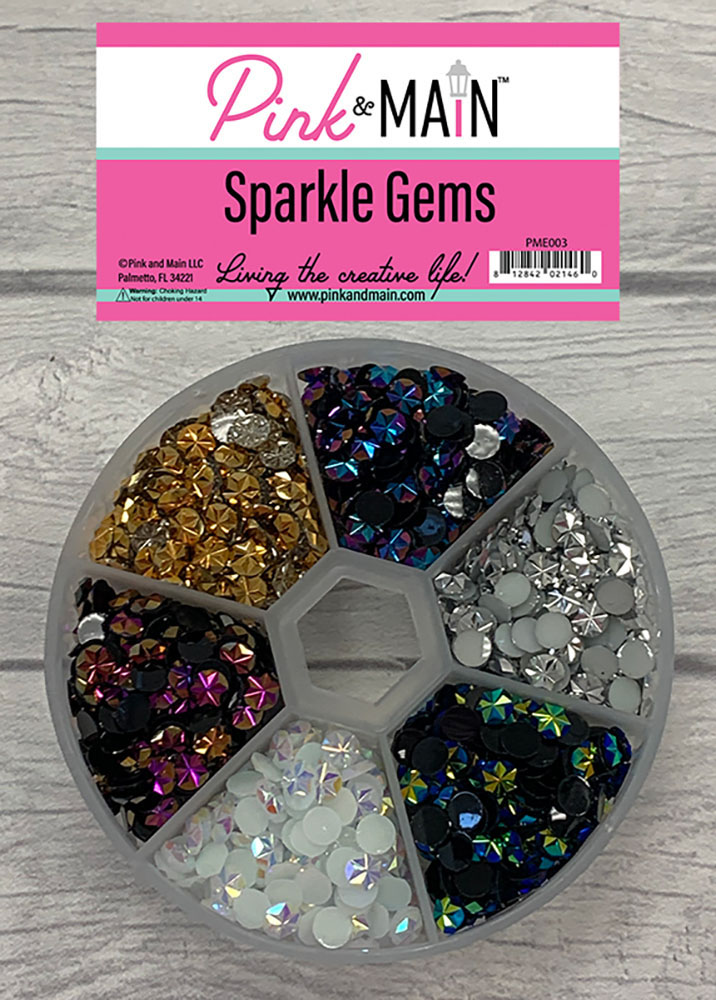 Pink and Main Sparkle Gems - Creative Scrapbooker Magazine