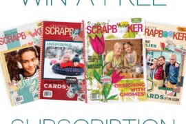Spring 2022 - Creative Scrapbooker Magazine - Giveaway (2)