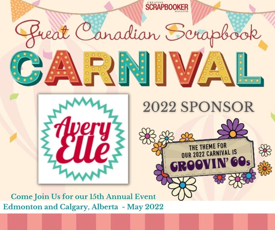 Avery Elle - Great Canadian Scrapbook Carnival Sponsor - Creative Scrapbooker Magazine