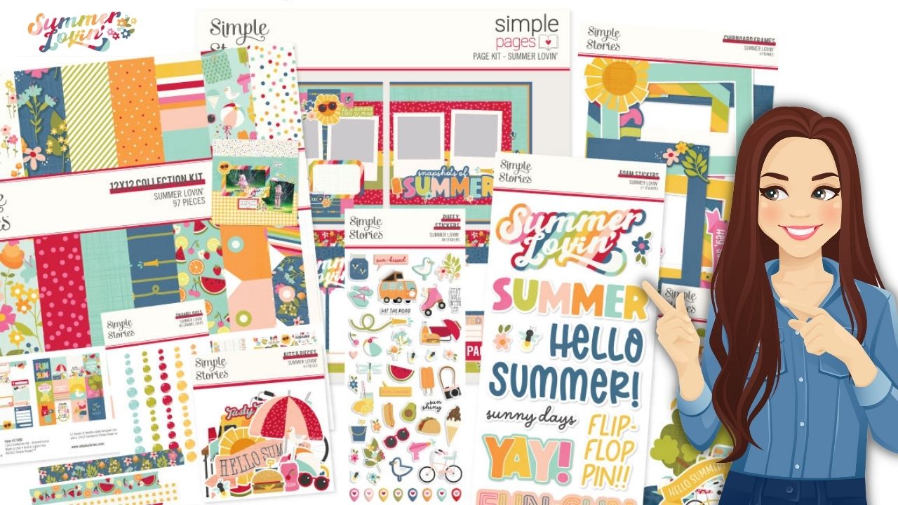Simple Stories GIVEAWAY Summer Lovin' - Creative Scrapbooker Magazine