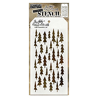Stampers Anonymous Tim Holtz Tree Lot Stencil