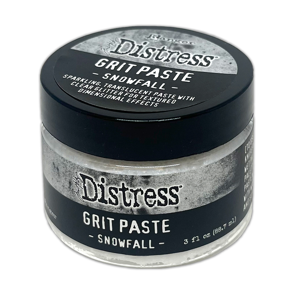 Ranger Tim Holtz Distress Grit Paste - Snowfall - Creative Scrapbooker Magazine
