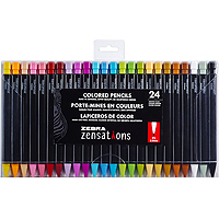 Zebra Zensations Colored Pencils