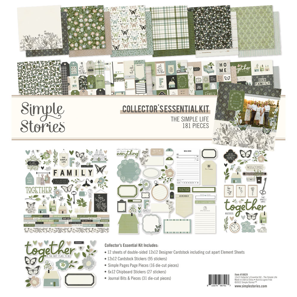 Simple Stories The Simple Life Collectors Essential Kit
