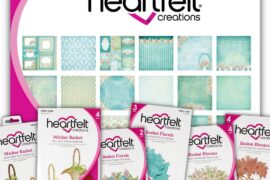 Heartfelt Creations - Floral Basket Collection - Giveaway - Creative Scrapbooker Magazine