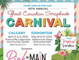 Pink and Main - Carnival Sponsor - Creative Scrapbooker Magazine