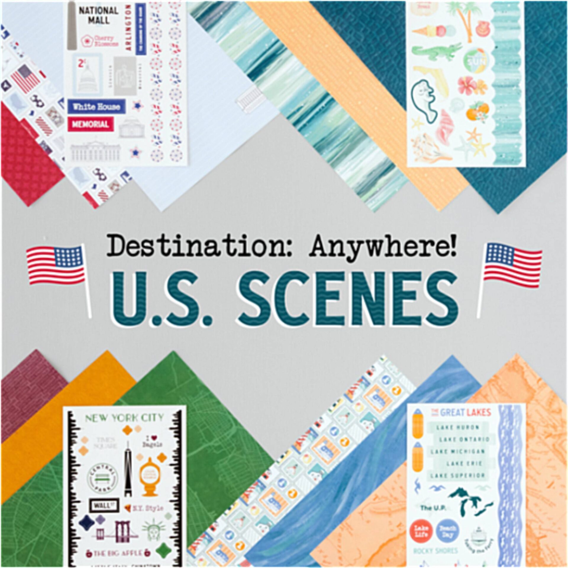 U.S. Destinations Paper Packs and Stickers - Creative Memories - Noreen Smith6