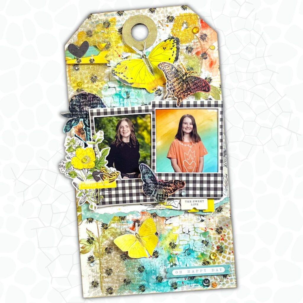 Karla Yungwirth - OLFA Cutting Tools -Stampers Anonymous - Mixed Media - Creative Scrapbooker Magazine